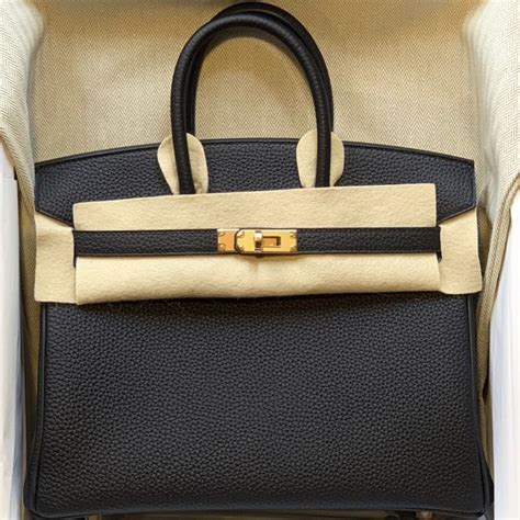 hermes black birkin 25